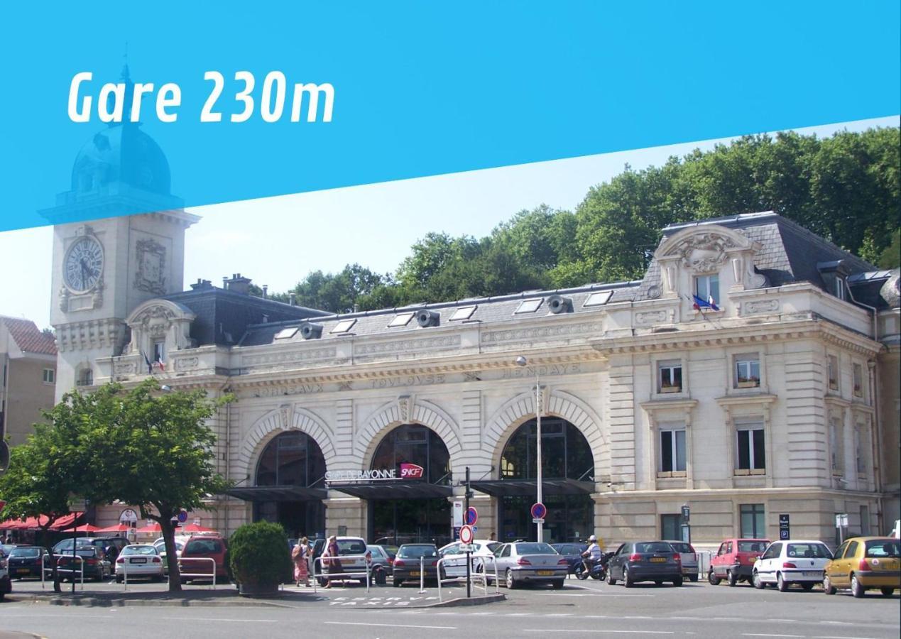 バイヨンヌEroso Saint Esprit Proche Gare Wifi Bureauxアパートメント エクステリア 写真